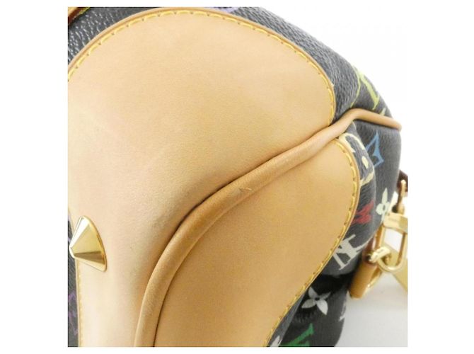 Borsa Louis Vuitton Multicolor Courtney Nero Multicolore - vista 2