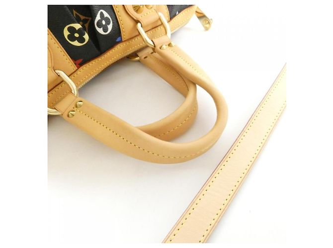 Borsa Louis Vuitton Multicolor Courtney Nero Multicolore - vista 5
