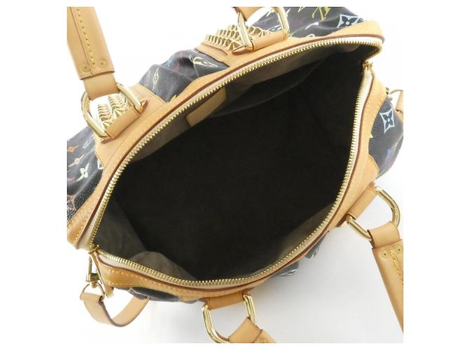 Borsa Louis Vuitton Multicolor Courtney Nero Multicolore - vista 7