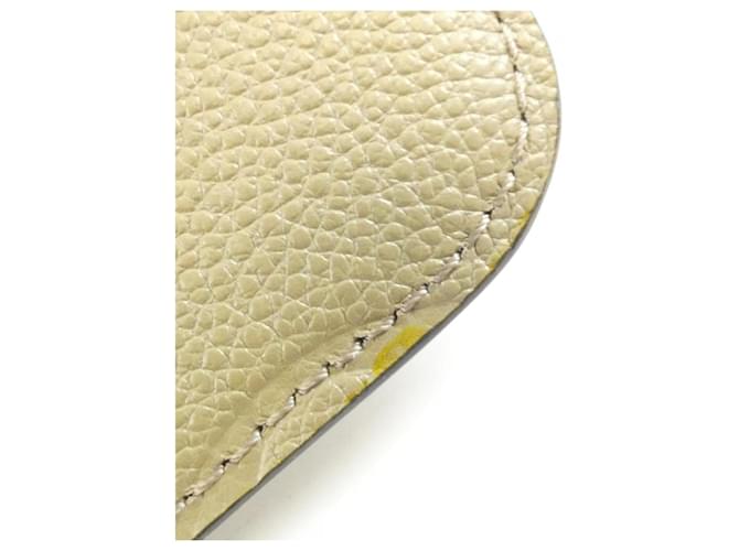 Borsa Louis Vuitton Monogram Empreinte Neverfull MM Beige Grigio - vista 7