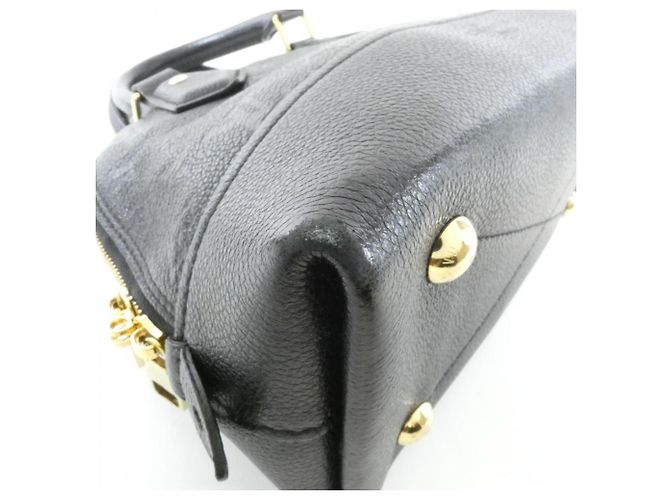 Borsa Louis Vuitton Monogram Empreinte Neo Alma BB Nero - vista 2