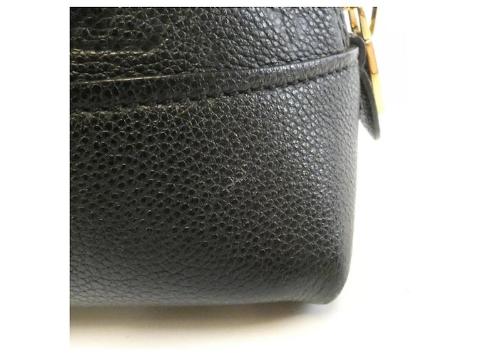 Borsa Louis Vuitton Monogram Empreinte Neo Alma BB Nero - vista 4