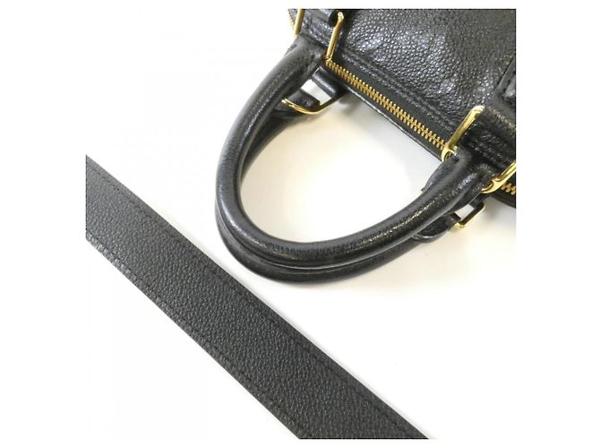 Borsa Louis Vuitton Monogram Empreinte Neo Alma BB Nero - vista 5
