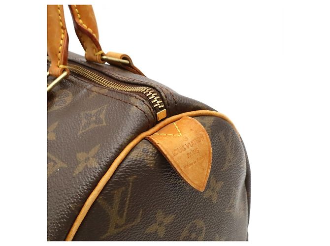 Bolsa Louis Vuitton Monogram Speedy 30 Marrom Monograma - vista 10