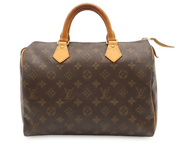 Bolsa Louis Vuitton Monogram Speedy 30 Marrom Monograma - vista 2