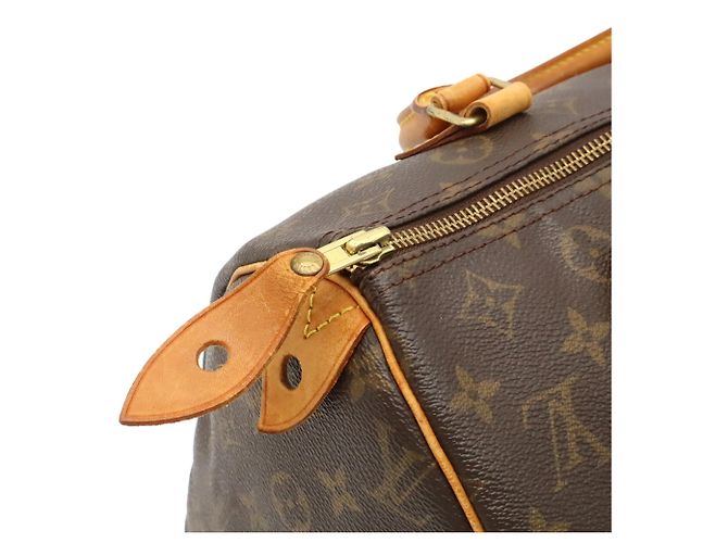 Bolsa Louis Vuitton Monogram Speedy 30 Marrom Monograma - vista 6