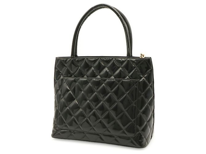 Borsa Tote Chanel Matelassé Coco Mark Reissue Nero - vista 3