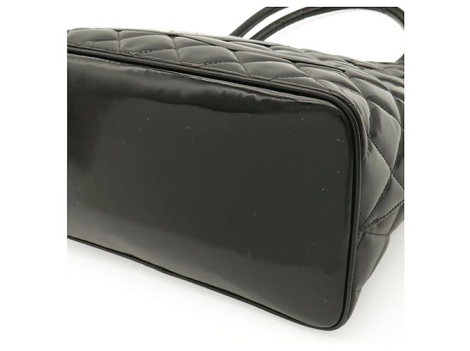 Borsa Tote Chanel Matelassé Coco Mark Reissue Nero - vista 4