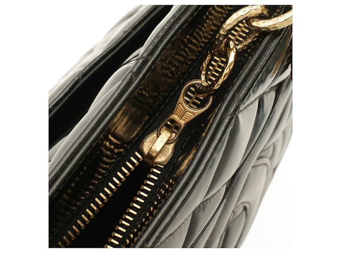 Borsa Tote Chanel Matelassé Coco Mark Reissue Nero - vista 6