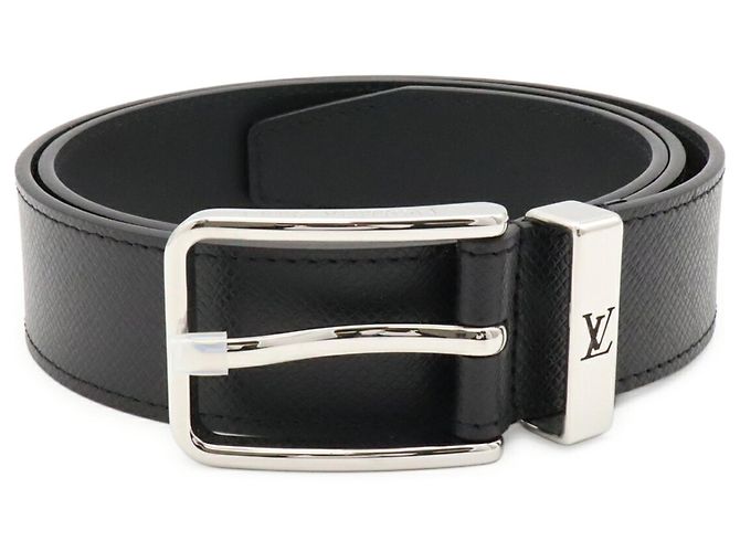Cinturón Louis Vuitton Taiga Pont Neuf 35MM Negro - vista 2