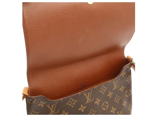 Borsa a tracolla lunga Louis Vuitton Monogram Musette Tango Marrone Monogramma - vista 7