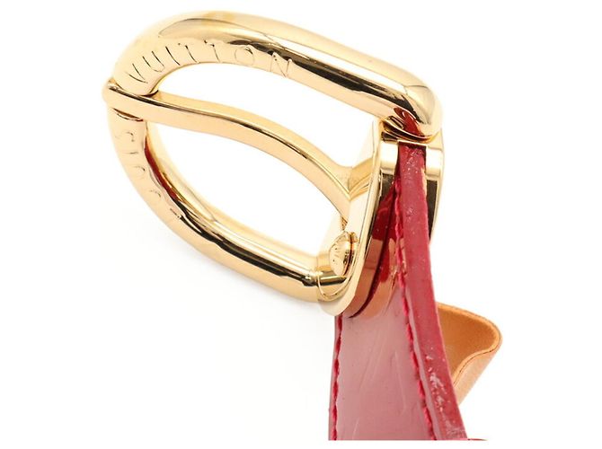 Cintura Louis Vuitton Monogram Vernis Rosso - vista 4