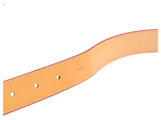 Cintura Louis Vuitton Monogram Vernis Rosso - vista 8