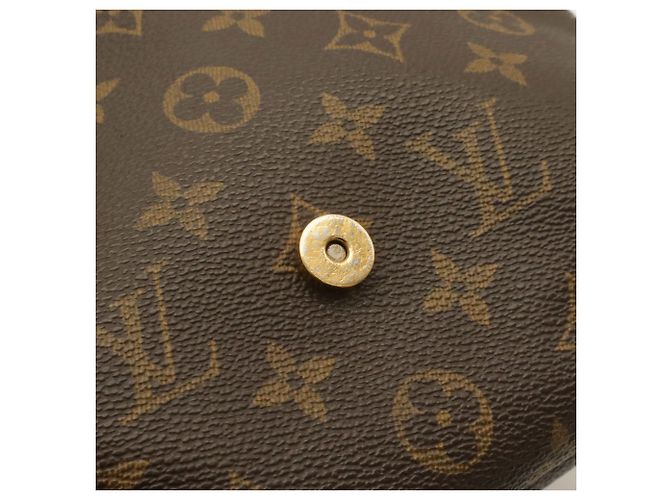 Borsa a tracolla lunga Louis Vuitton Monogram Musette Salsa Marrone - vista 10