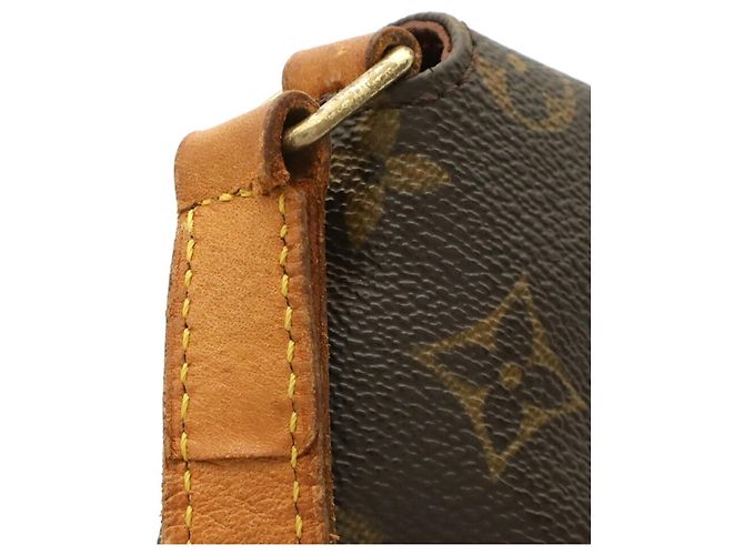 Borsa a tracolla lunga Louis Vuitton Monogram Musette Salsa Marrone - vista 6