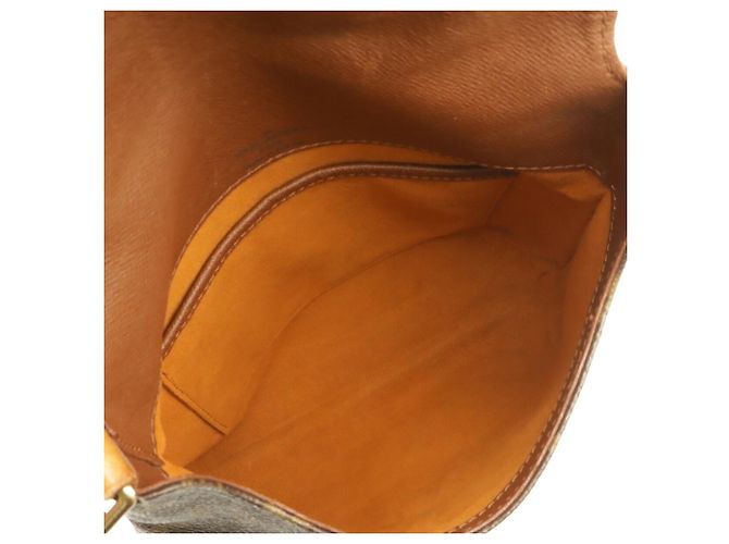 Borsa a tracolla lunga Louis Vuitton Monogram Musette Salsa Marrone - vista 7
