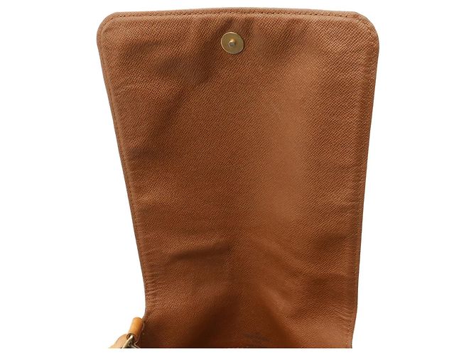Borsa a tracolla lunga Louis Vuitton Monogram Musette Salsa Marrone - vista 8
