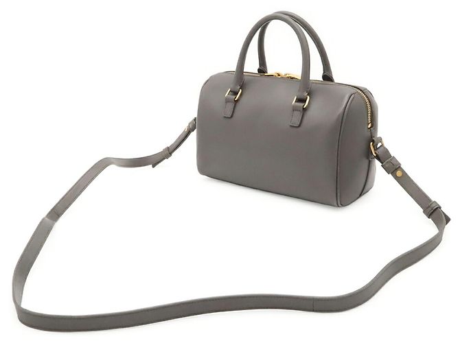 Borsa a mano Yves Saint Laurent Baby Duffle Mini Marrone - vista 3