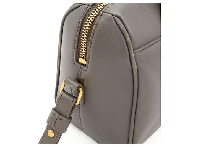 Borsa a mano Yves Saint Laurent Baby Duffle Mini Marrone - vista 9