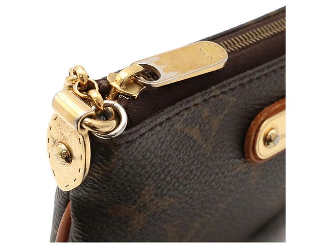 Borsa a mano con catena Louis Vuitton Monogram Pochette Mira PM Marrone Monogramma - vista 6