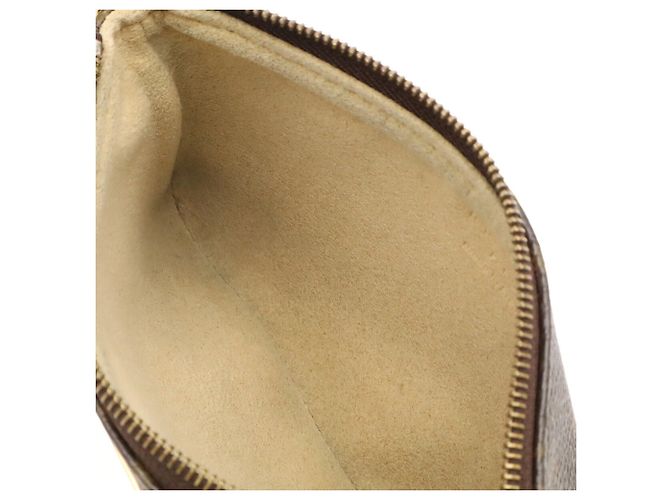 Borsa a mano con catena Louis Vuitton Monogram Pochette Mira PM Marrone Monogramma - vista 9