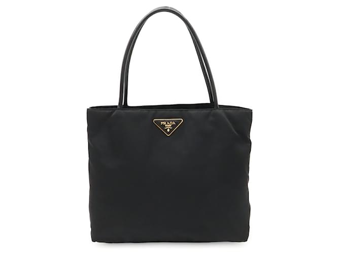 Prada Triangle Tote Bag Schwarz - Ansicht 2