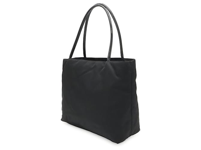 Prada Triangle Tote Bag Schwarz - Ansicht 3