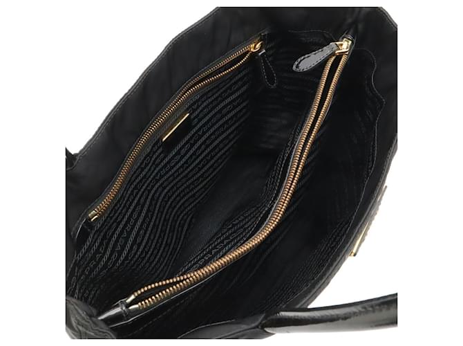 Prada Triangle Tote Bag Schwarz - Ansicht 6