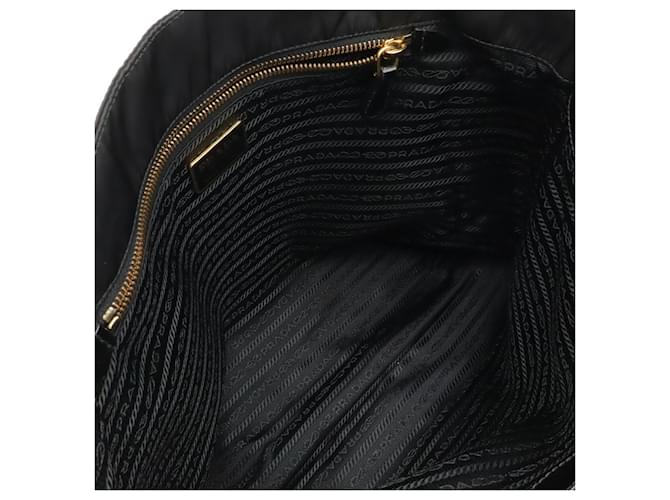 Prada Triangle Tote Bag Schwarz - Ansicht 7
