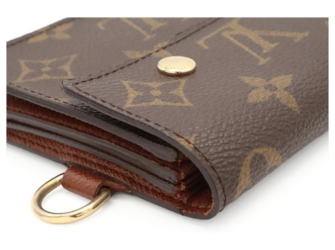 Cartera larga bi-fold Monogram Louis Vuitton Castaño Monograma - vista 4