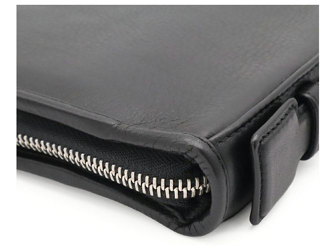 Clutch Loewe Anagram Second Bag Negro - vista 4