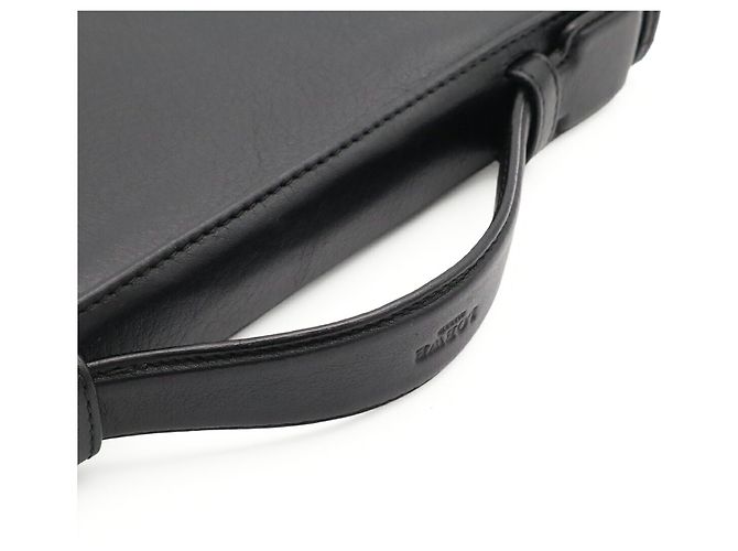 Clutch Loewe Anagram Second Bag Negro - vista 5