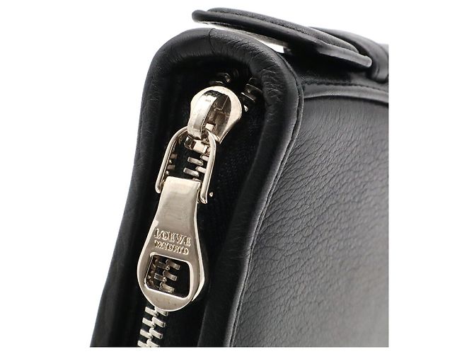 Clutch Loewe Anagram Second Bag Negro - vista 6