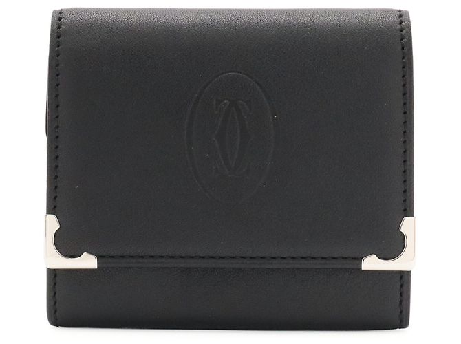Monedero Cartier Cabochon Negro - vista 2