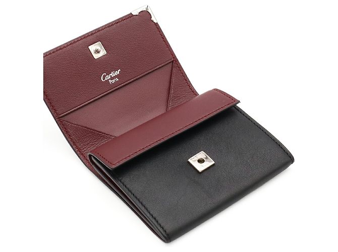 Monedero Cartier Cabochon Negro - vista 6