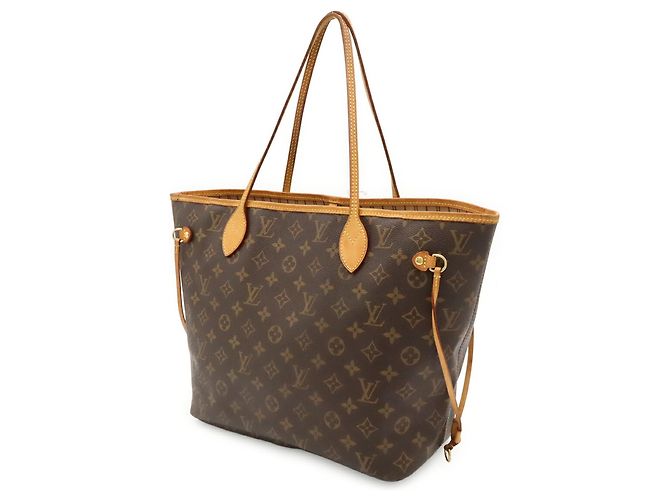 Louis Vuitton Monogram Neverfull MM Tote Bag Braun Monogramm - Ansicht 3