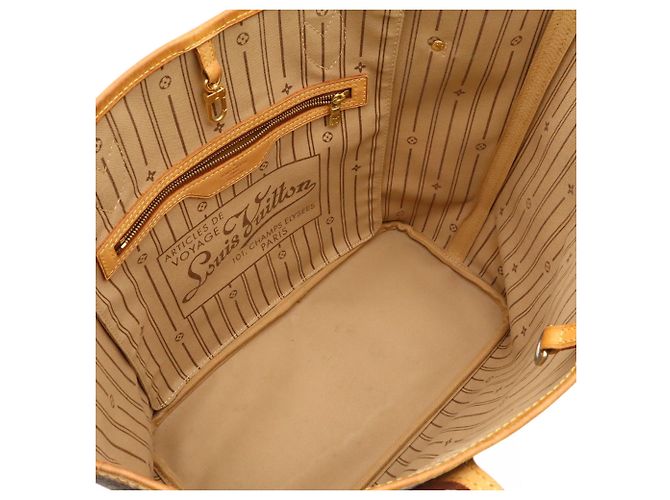 Louis Vuitton Monogram Neverfull MM Tote Bag Braun Monogramm - Ansicht 6
