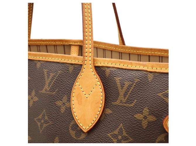 Louis Vuitton Monogram Neverfull MM Tote Bag Braun Monogramm - Ansicht 8