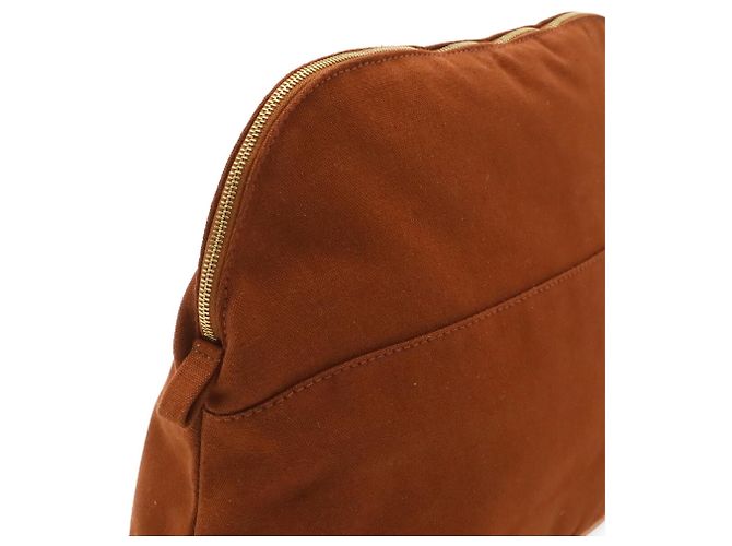 Hermès Borsa HERMES Bolide Pouch 31 Marrone - vista 7