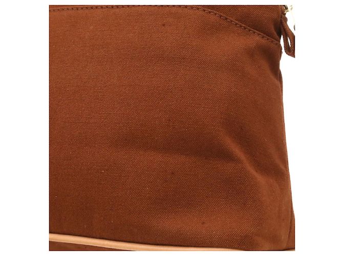 Hermès Borsa HERMES Bolide Pouch 31 Marrone - vista 8