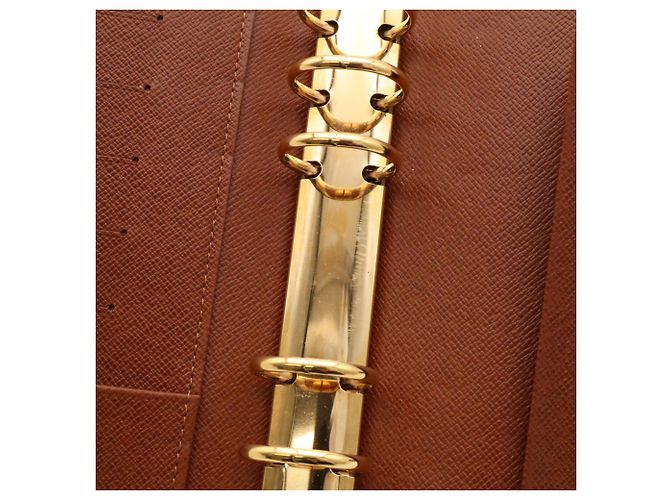 LOUIS VUITTON Couverture de carnet Agenda MM Monogram Marron Monogramme - vue 7