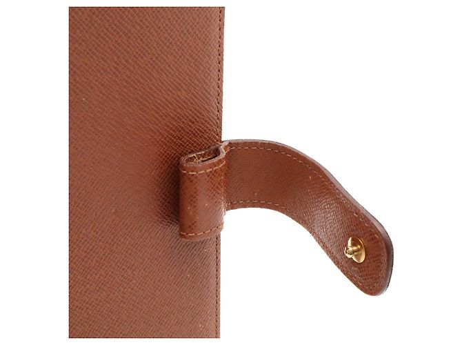 LOUIS VUITTON Couverture de carnet Agenda MM Monogram Marron Monogramme - vue 8