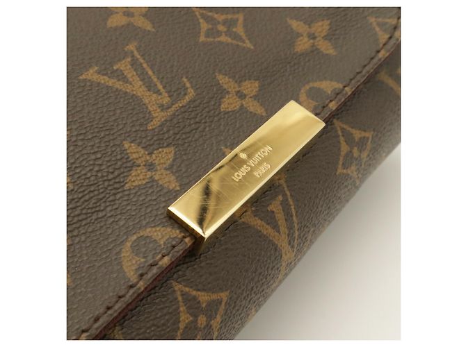 Borsa a tracolla Louis Vuitton Monogram Favorite PM Marrone - vista 5
