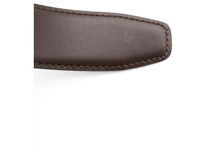 Bvlgari Bulgari Square Buckle Reversible Belt Brown Black Dark brown - view 6