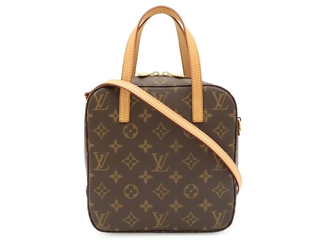 Borsa Louis Vuitton Monogram Spontini Marrone - vista 2