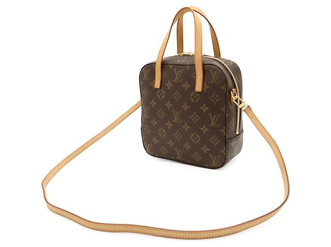 Borsa Louis Vuitton Monogram Spontini Marrone - vista 3