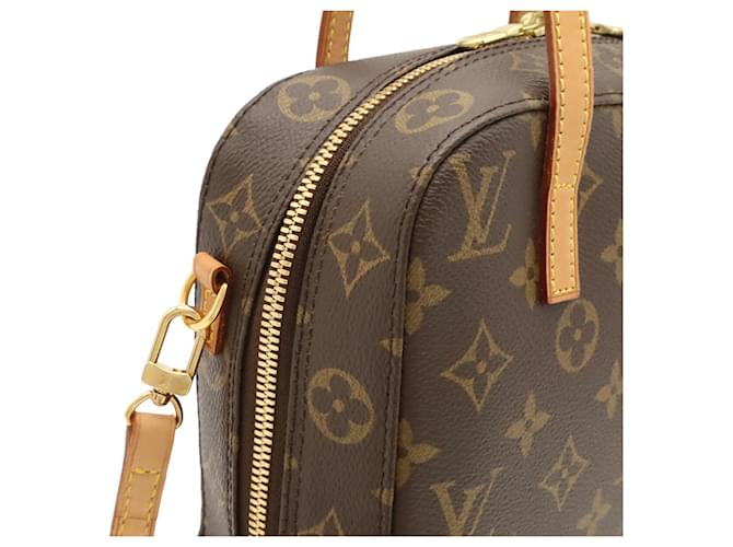 Borsa Louis Vuitton Monogram Spontini Marrone - vista 5