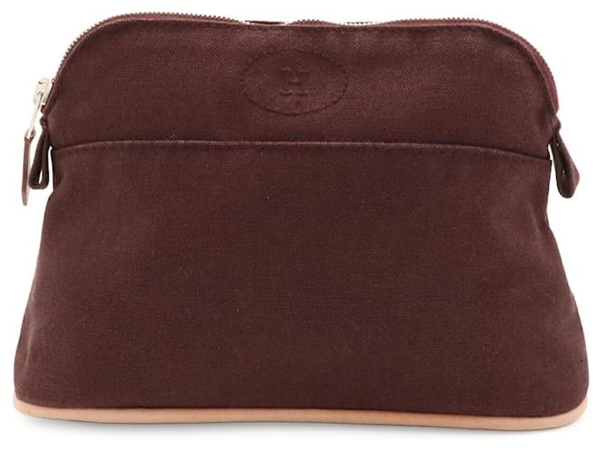 Hermès Borsa HERMES Bolide Pouch 20 Bordò - vista 2