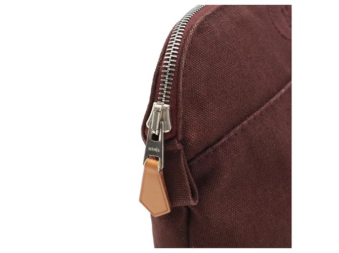 Hermès Borsa HERMES Bolide Pouch 20 Bordò - vista 5