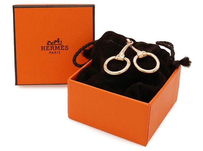 Ring Hermès Anello per foulard Hermes Mini Mall Rosa - vista 6